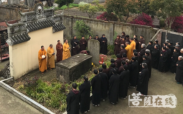 上虞-上虞指津寺举行清明祭祖报恩法会