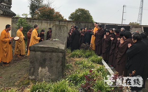 上虞-上虞指津寺举行清明祭祖报恩法会