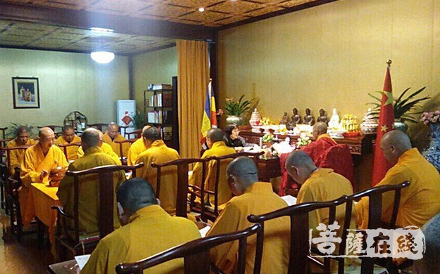 上虞-上虞指津寺举行报恩法会