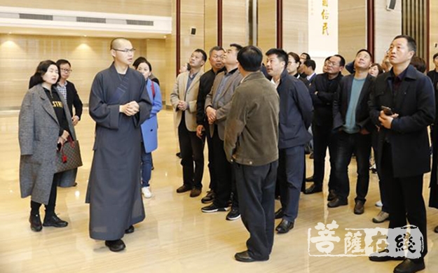 时政-金华市委统战部副部长樊国斌一行参访浙江佛学院（总部）