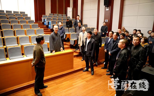 时政-金华市委统战部副部长樊国斌一行参访浙江佛学院（总部）
