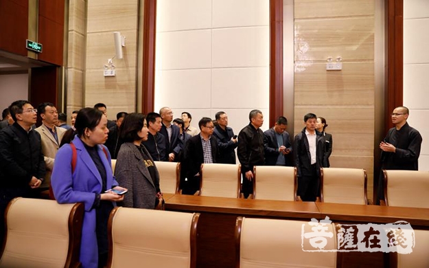 时政-金华市委统战部副部长樊国斌一行参访浙江佛学院（总部）
