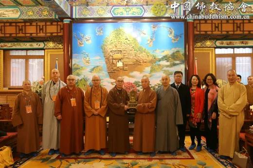 中国佛教协会-美国佛教联合会代表团访问中国佛教协会