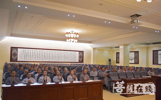 佛教-无锡祥符禅寺举办学习宪法教育活动