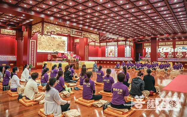 富有教育佛光之旅走进珠海普陀寺
