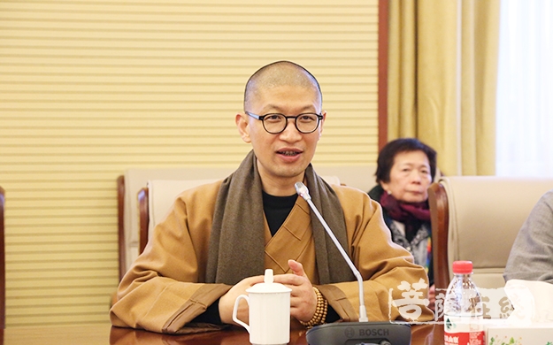 佛教-美国佛教联合会会长明予法师一行参访中国佛学院普陀山学院