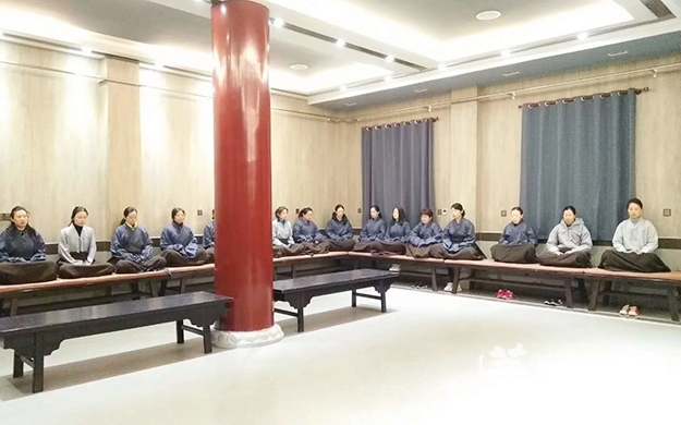 九华山-九华山上禅堂春季学修系列活动圆满