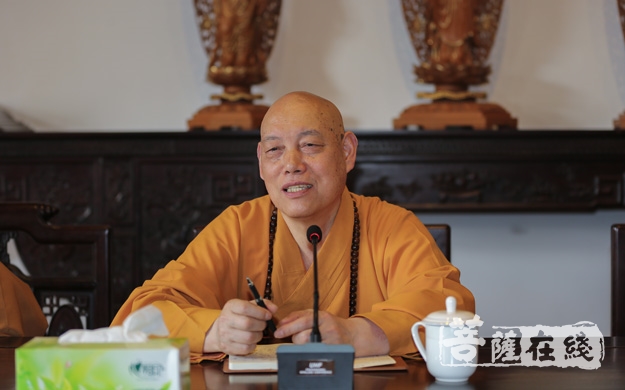 佛教-普陀山佛教协会召开全山寺院安全工作会议