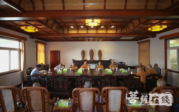 佛教-普陀山佛教协会召开全山寺院安全工作会议