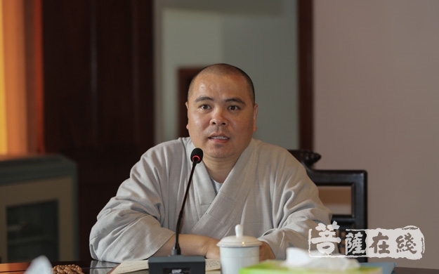 佛教-普陀山佛教协会召开全山寺院安全工作会议
