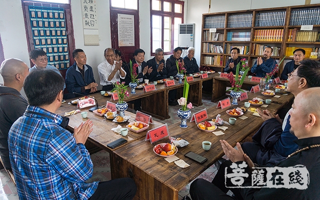 博物馆-北京文物专家一行参访合肥大宝佛寺