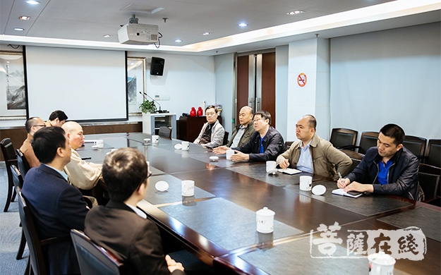 吕明-山西省人大常委会民宗侨外工委副主任吕明一行调研上海玉佛禅寺