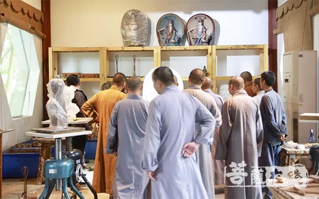 佛教-无锡市佛教代表团参访杭州佛学院