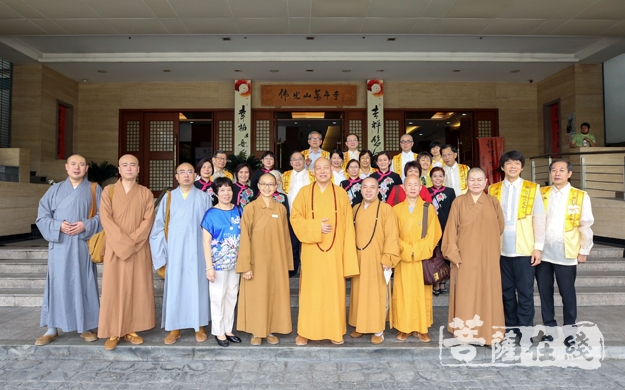 佛教-道慈大和尚率普陀山佛协弘法团一行赴菲律宾弘法利生