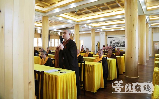 汉传佛教-中普陀寺举行第二期汉传佛教仪规培训班结业典礼