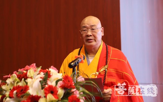 佛教-圣辉法师：不忘爱国初心 深切缅怀老一辈南岳佛道教大德为国献身的精神