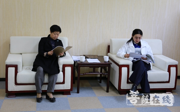 佛教-南京市民宗工作领导小组赴江宁区佛教协会督查工作