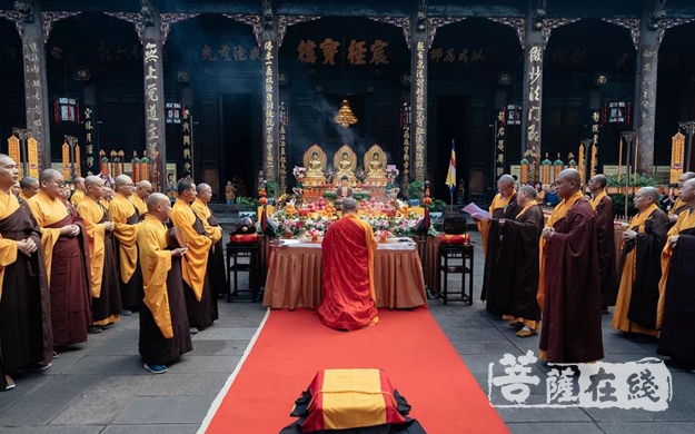 文殊院-成都文殊院举行2019佛诞节系列活动