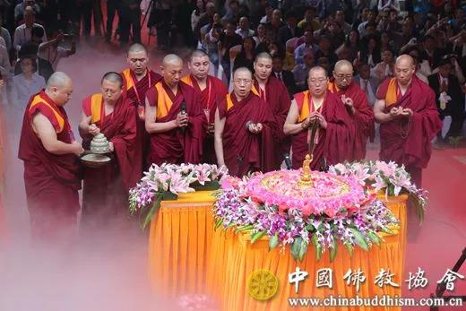 佛教-中国佛教协会举办庆祝佛诞活动 缅甸等八国驻华使节出席