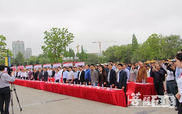 启动仪式-淮安市举行宗教场所“六进”活动暨“平安场所”创建启动仪式