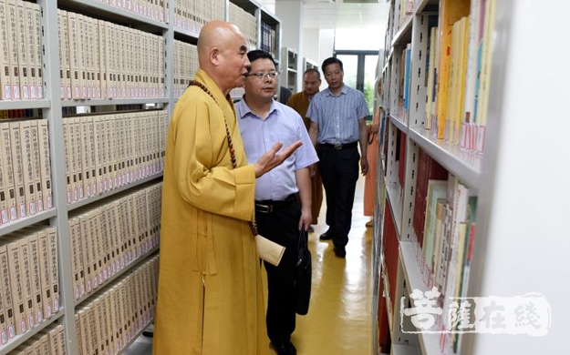 佛教-中央统战部领导赴九华山佛学院开展宗教院校考察和调研工作