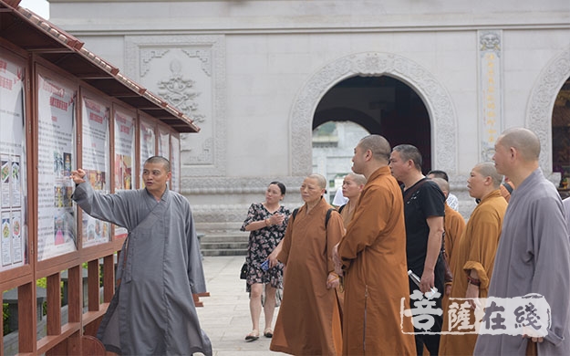 佛教-成都市双流区佛教交流团参访珠海普陀寺