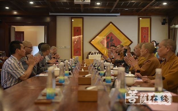 佛教-成都市双流区佛教交流团参访珠海普陀寺