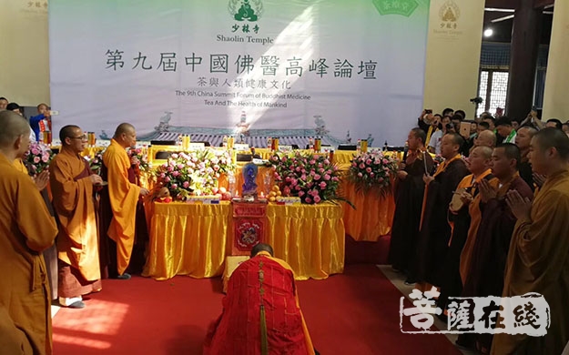 少林寺-第九届中国佛医高峰论坛圆满开幕