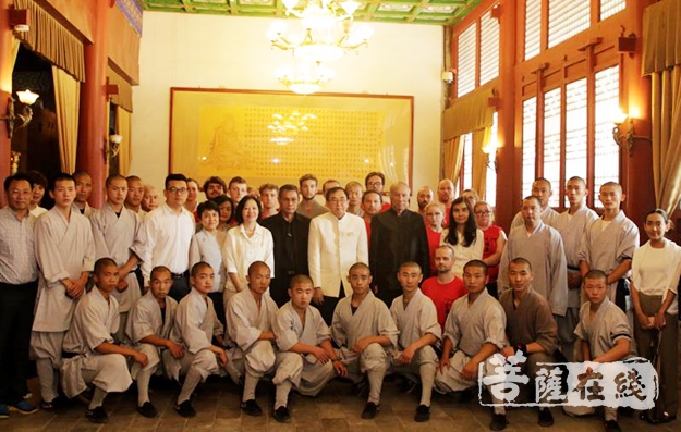 少林寺-泰国文化部部长威拉一行参访少林寺