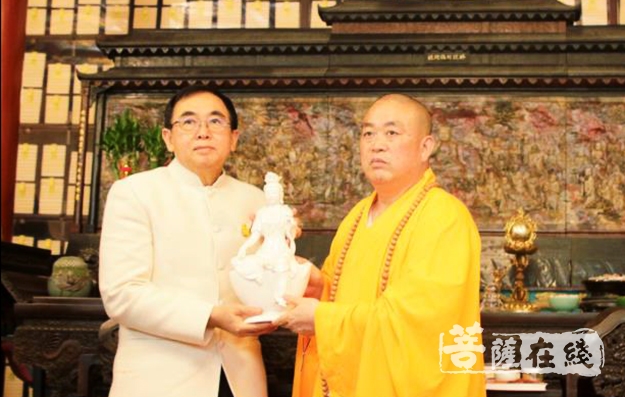 少林寺-泰国文化部部长威拉一行参访少林寺