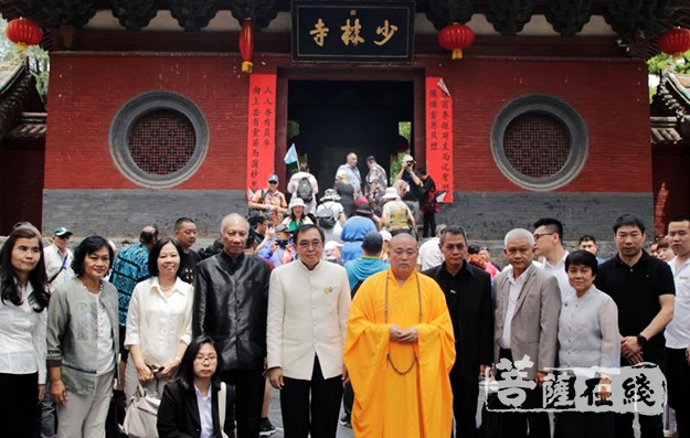 少林寺-泰国文化部部长威拉一行参访少林寺