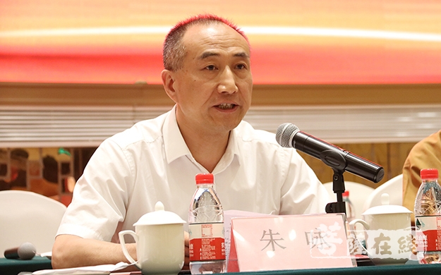 佛教-泰兴市佛教协会召开第五次代表大会 仁进法师当选会长