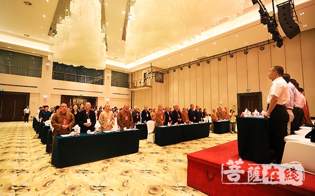佛教-泰兴市佛教协会召开第五次代表大会 仁进法师当选会长