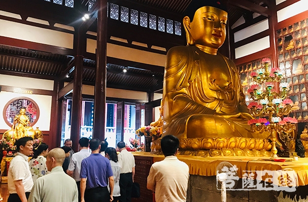 开元寺-福建省人大常委会副主任吴洪芹调研福州开元寺文化遗产保护工作