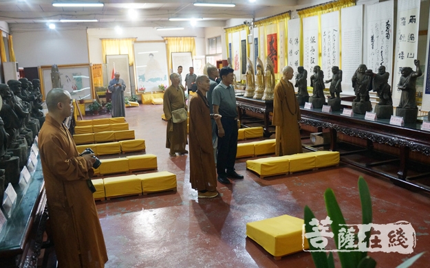 佛教-济南市佛教协会长弘庵法师参访淄博普照寺