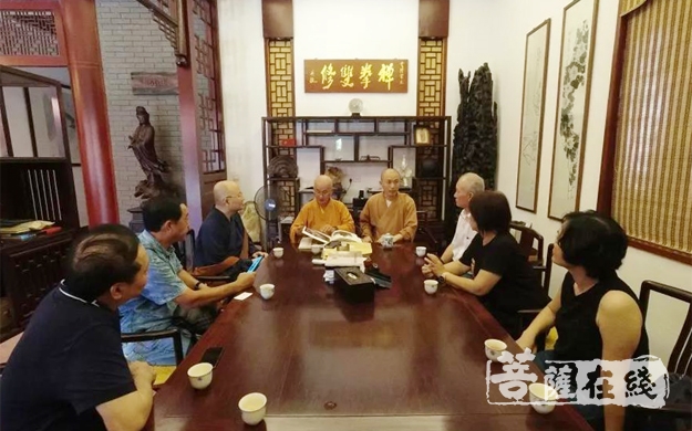 佛教-新加坡佛教总会会长广品大和尚参访泉州少林寺