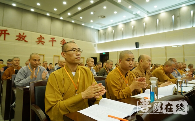 佛教-长兴县佛教协会召开第五次代表大会 界隆法师当选会长