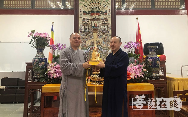 佛教-门肃法师率普陀山佛教协会第五组参学团赴云南参学