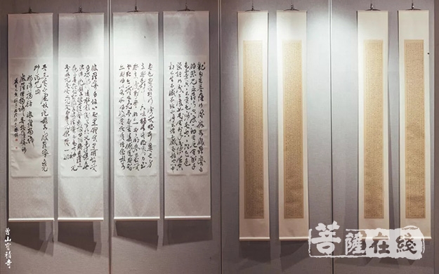 禅意-庆祝建国70周年 曹山宝积寺“墨生虚白”禅意书画展开展