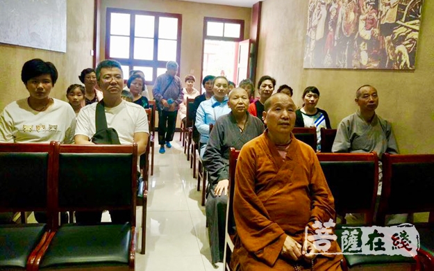 佛教-陕西汉中市佛教界以多种形式庆祝建党98周年