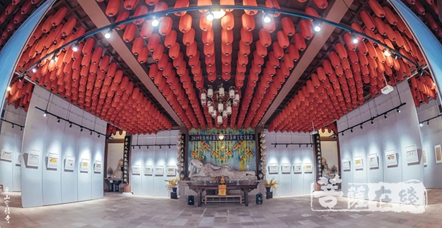 禅意-庆祝建国70周年 曹山宝积寺“墨生虚白”禅意书画展开展