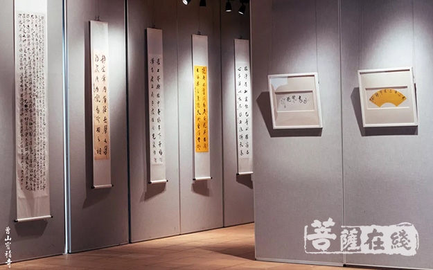 禅意-庆祝建国70周年 曹山宝积寺“墨生虚白”禅意书画展开展