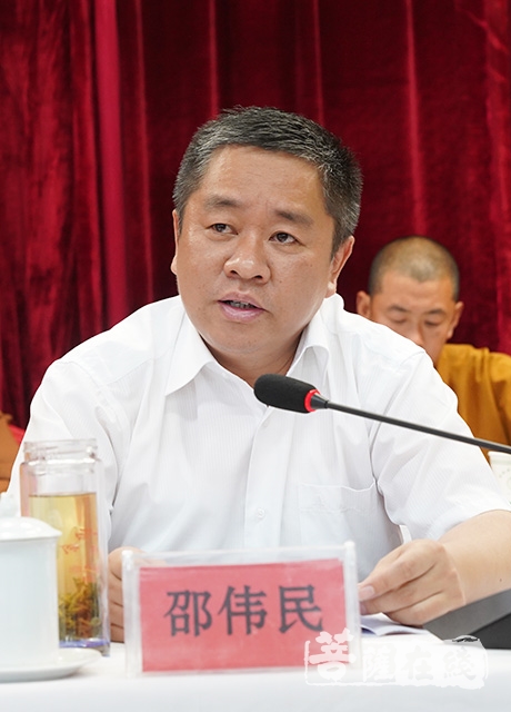 佛教-安徽潜山佛协召开第三次代表大会 宽容法师当选会长