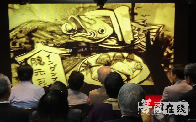 中日文化-“文明对话——中日黄檗画与唐卡交流展”在东京启幕