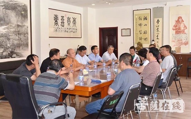 长岛-烟台长岛县政协组织调研组赴合卢寺调研
