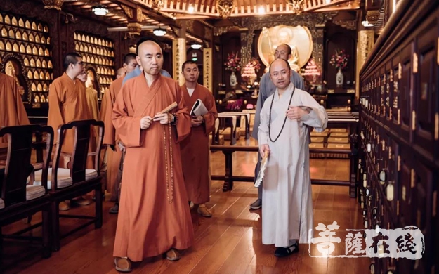 宁国-上海宁国禅寺僧职工参访地藏古寺