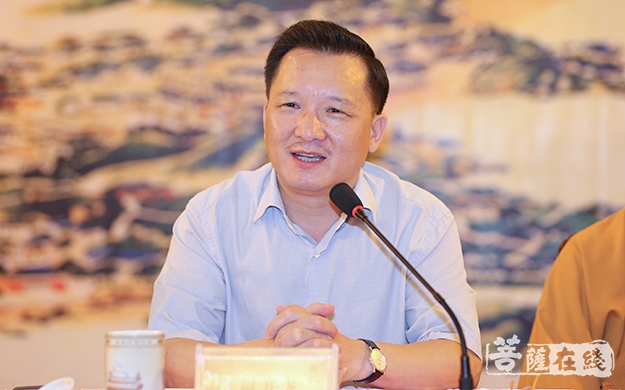 佛教-普陀山佛协召开教务教风巡查工作部署动员大会暨香会期安全会议