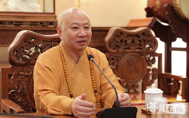 释迦牟尼-汕头市民营企业商会参礼珠海普陀寺 学习佛陀智慧