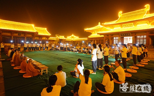 佛教-保定兜率寺第四届“青春·养正”夏令营闭幕