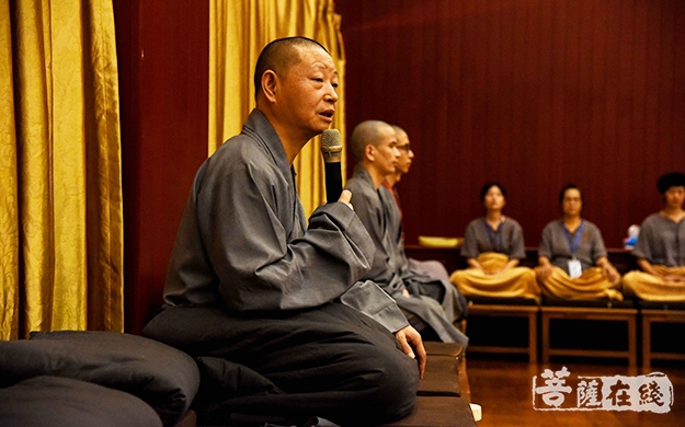 佛教-珠海普陀寺普门之旅短期出家班第二日
